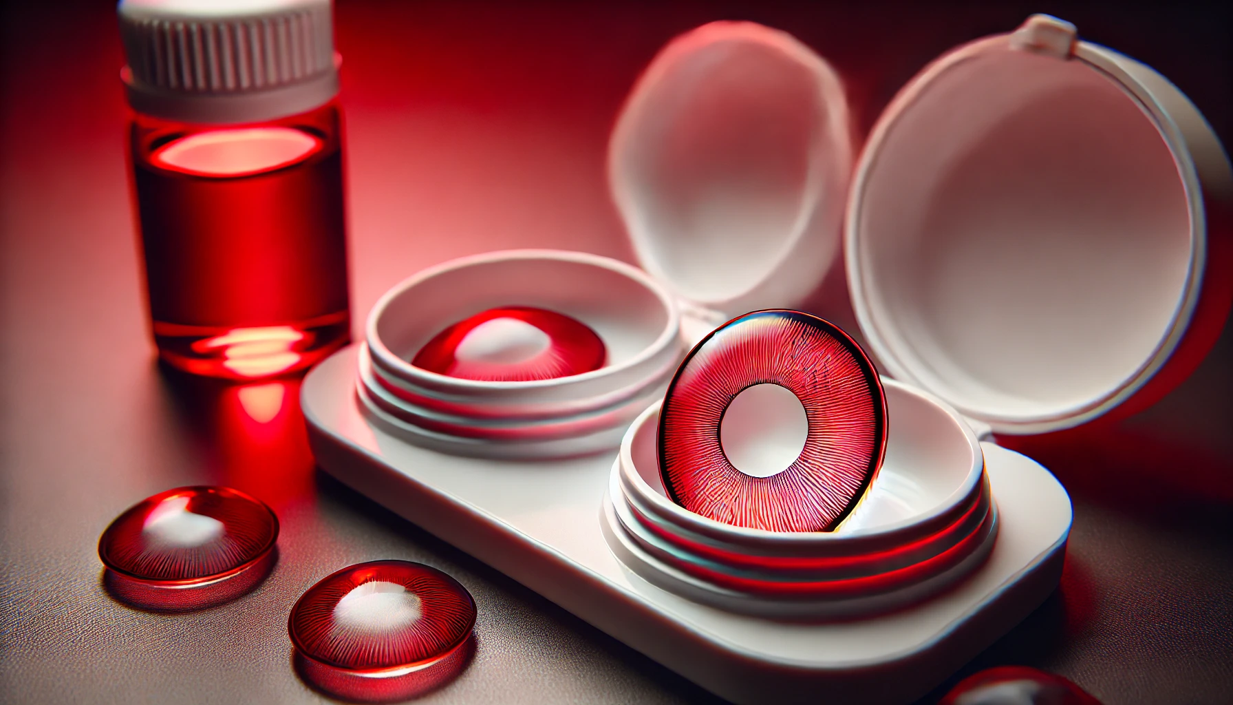 Soczewki czerwone zerówki