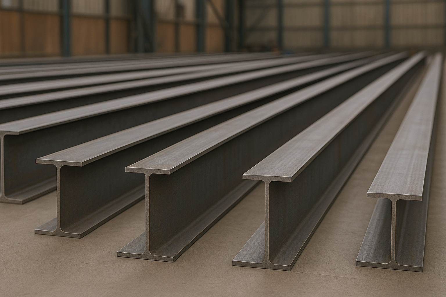 dwuteowniki stalowe dopasowane do skali projektu