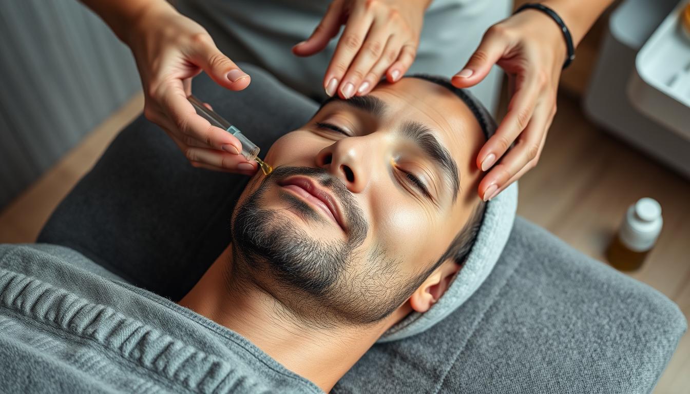 Zabiegi na twarz dla mężczyzn